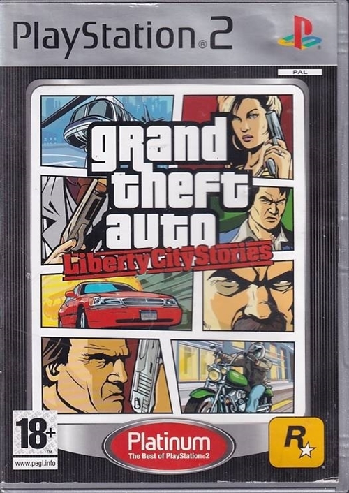 Grand Theft Auto Liberty City Stories Platinum - PS2 (B Grade) (Genbrug)